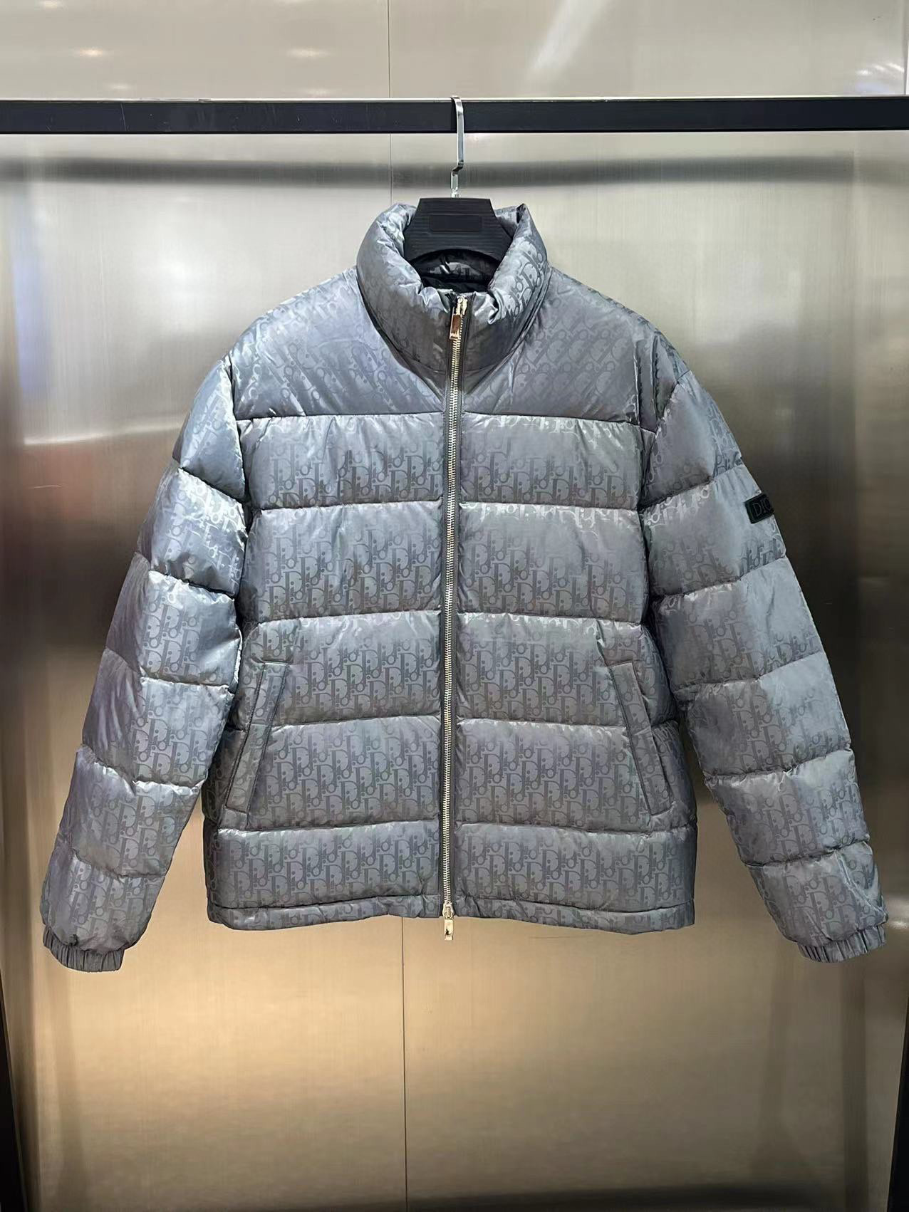 Dior Oblique Down Jacket Sans Capuche