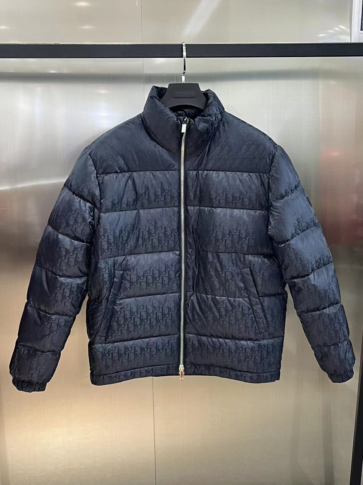 Dior Oblique Down Jacket Sans Capuche