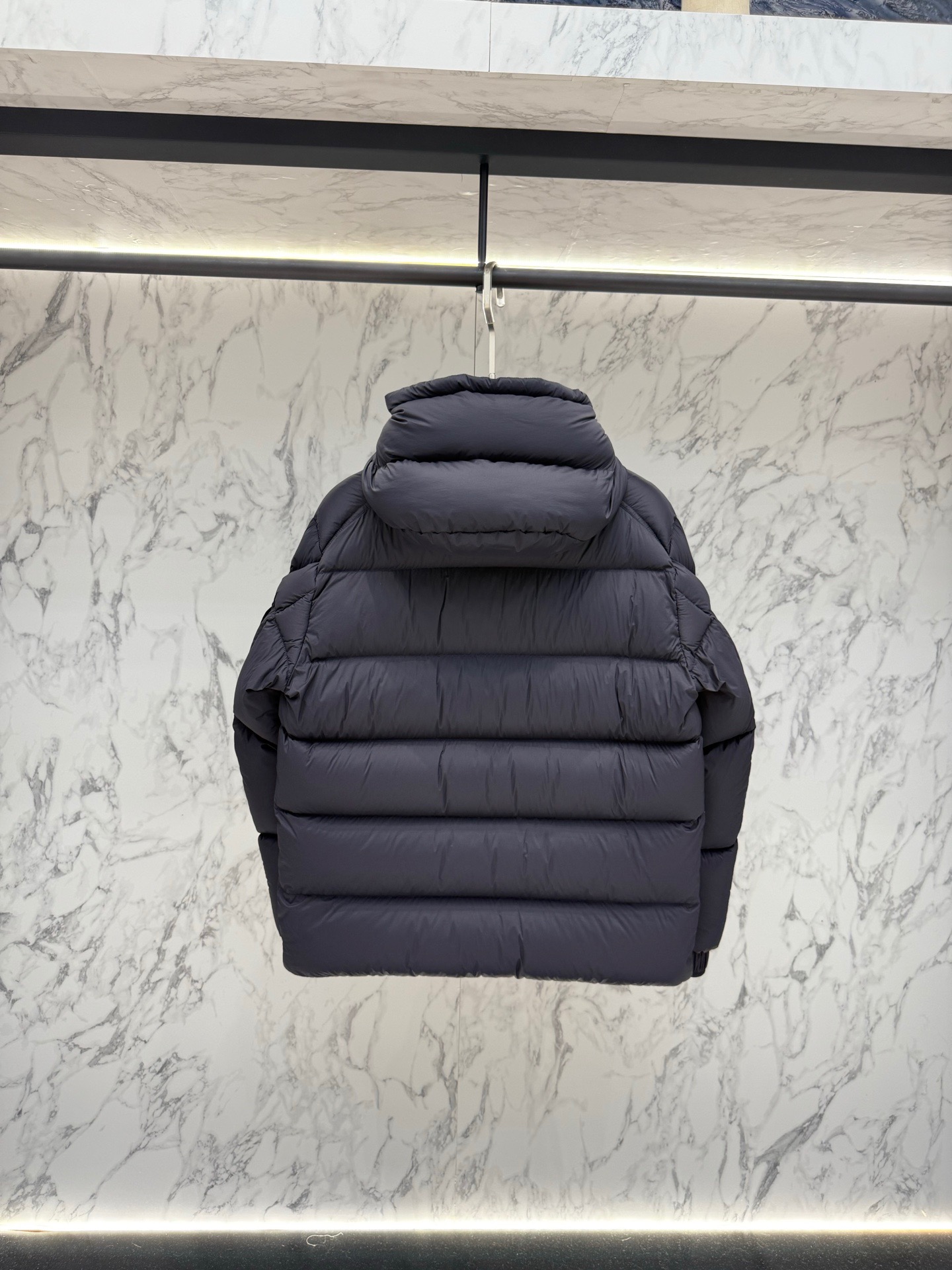 Moncler Maya Hooded Short Down Jacket