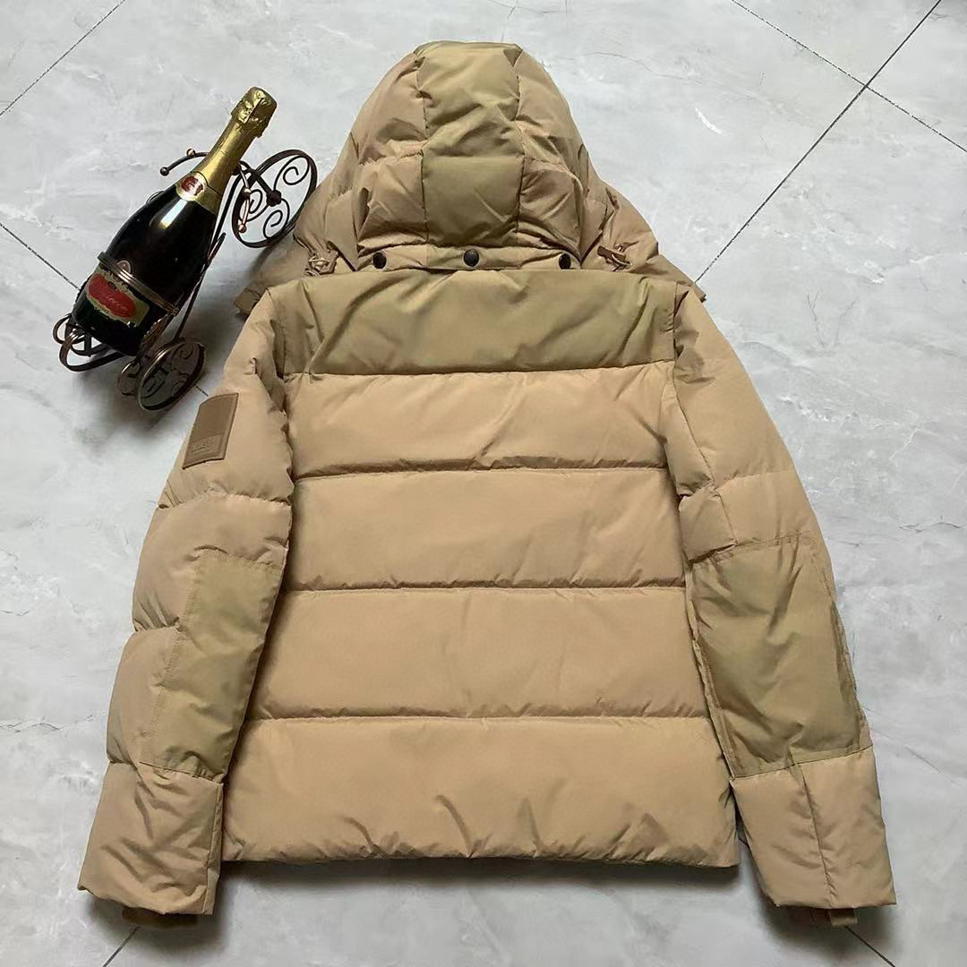 Burberry Detachable Sleeve Hooded Puffer Jacket